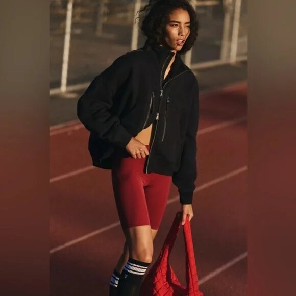 Free People Movement A Cut Above Zip-Up NWOT - Picture 3 of 8